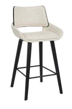 Banqueta com assento estofado 7864